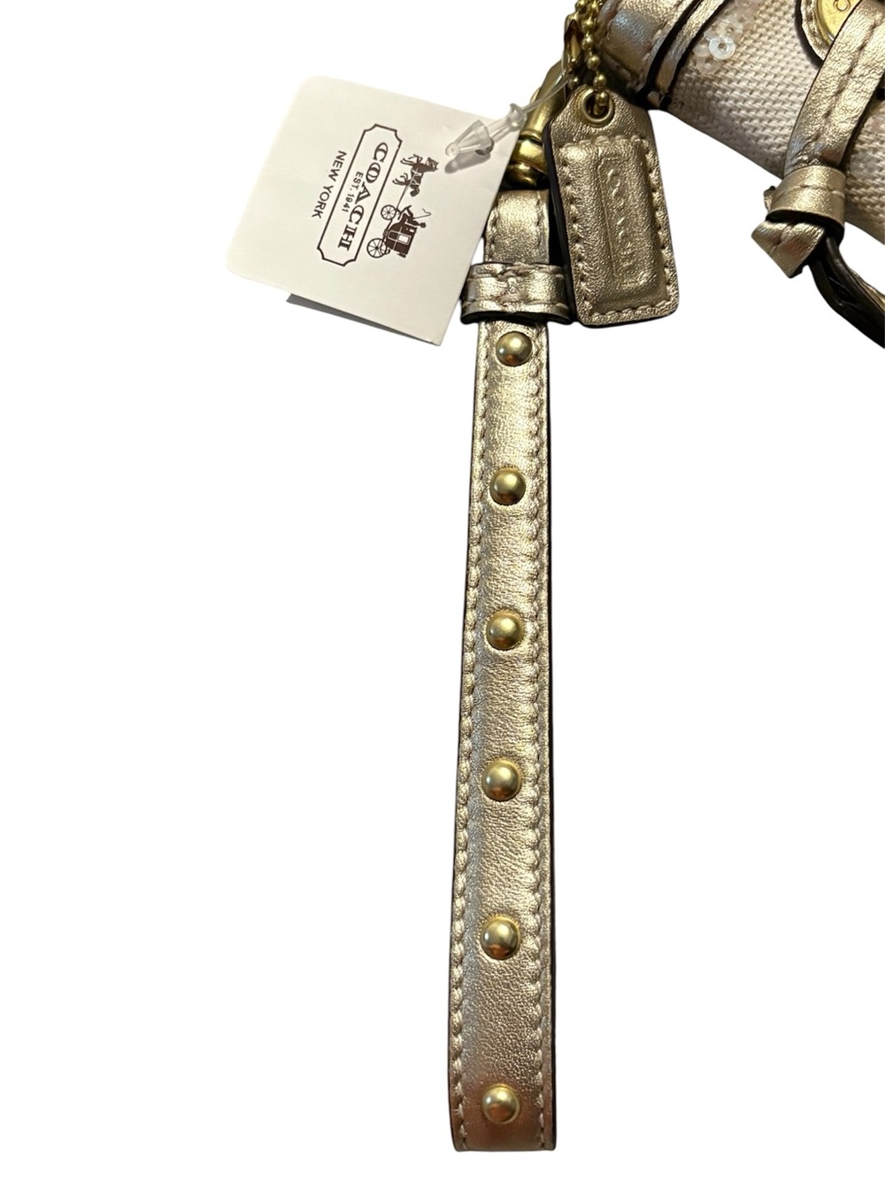 RARE 2012 Coach Audrey sun wristlet NWT - Picture 4 of 7